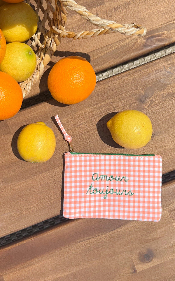 Neceser "Amour Toujours" Jovana - Naranja