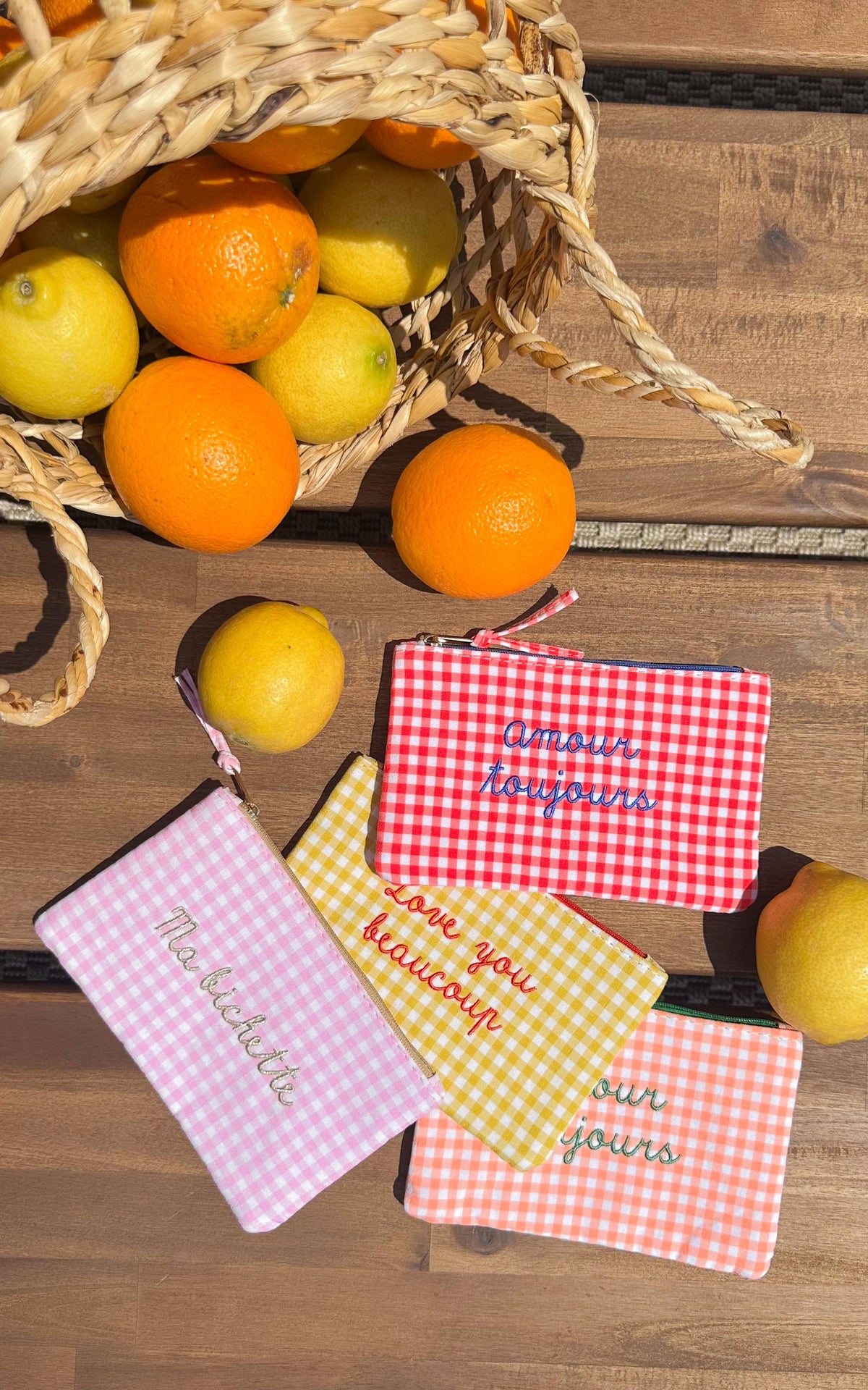 Jovana "Love Forever" Pouch - Orange