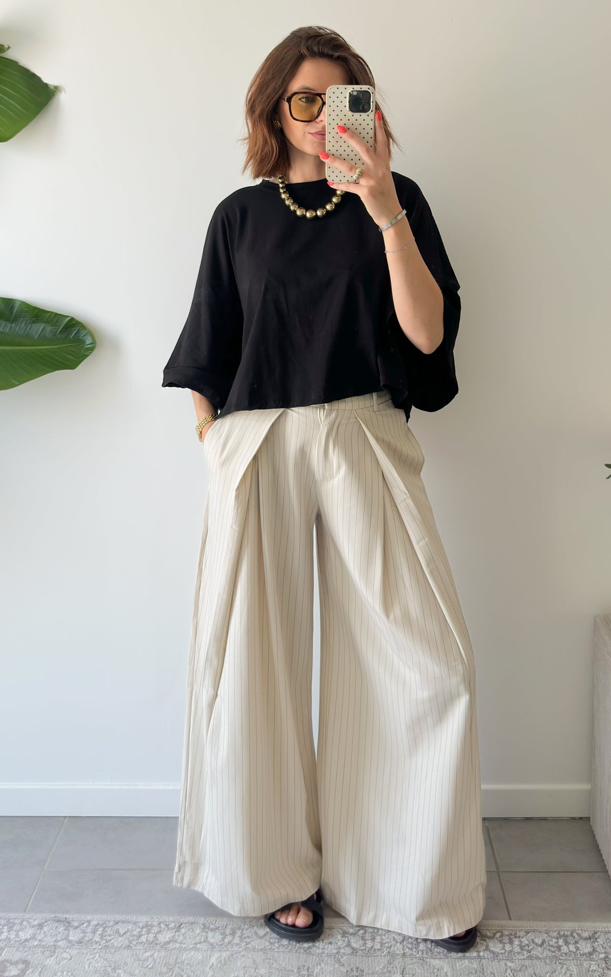 Camiseta Oversize Sorrento - Negro