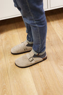 Sabots Izar Velour Taupe