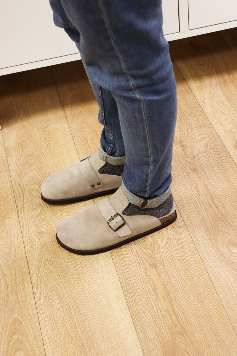 Sabots Izar Velour Taupe