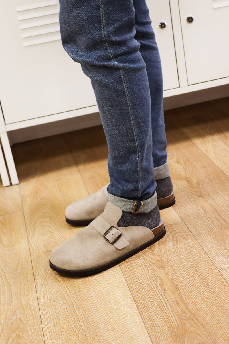 Sabots Izar Velour Taupe