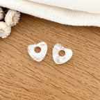 Heart "Lovo" acetate-Earrings-instants-plaisirs-White-Instants Plaisirs | Jewelry