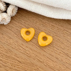 Heart "Lovo" acetate-Earrings-instants-plaisirs-Yellow-Instants Plaisirs | Jewelry