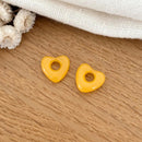 Coeur "Lovo" acétate-Boucles d'oreilles-instants-plaisirs-Jaune-Instants Plaisirs | Bijoux