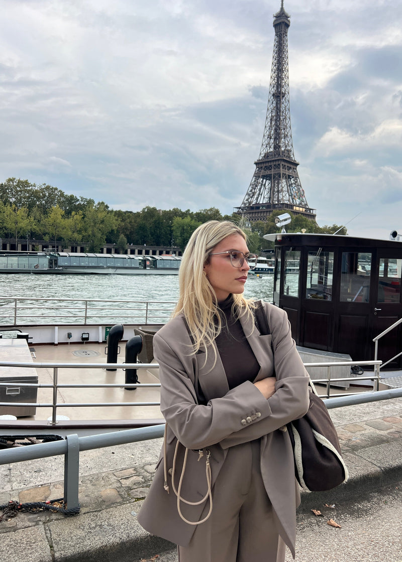 Body Belle Turtleneck - Brown