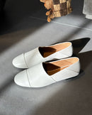 Cotton Slip-on Leather and Suede - Lachoix