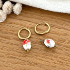 Pendientes aro acero “Blossom”-Pendientes-instants-plaisirs-Instants Plaisirs | Joyas