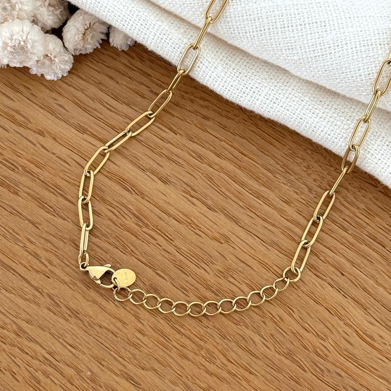 Collier "Valentina" acier-Colliers-Instants Plaisirs • Bijoux-Instants Plaisirs | Bijoux