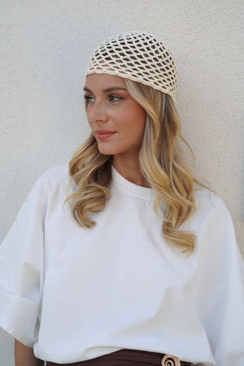 Bonnet Roma Écru