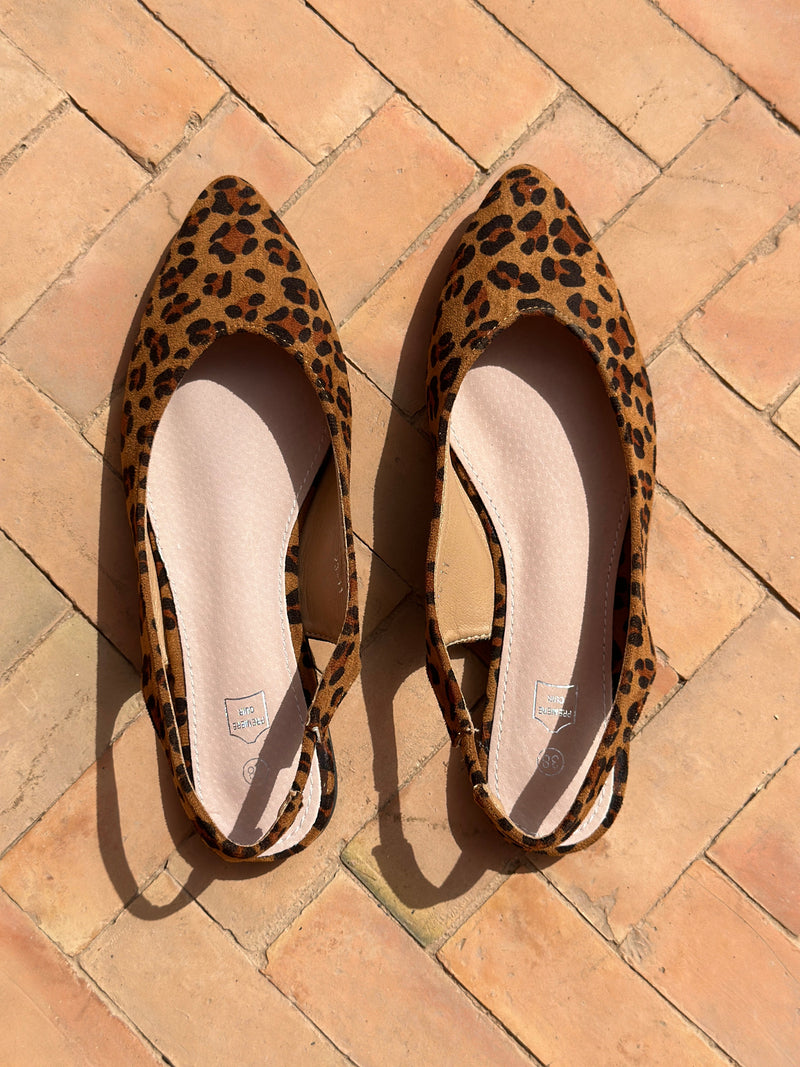 Slingback Charline - Leopard