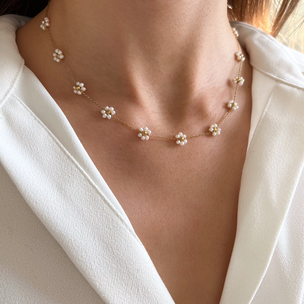 Collier Anna Blanc