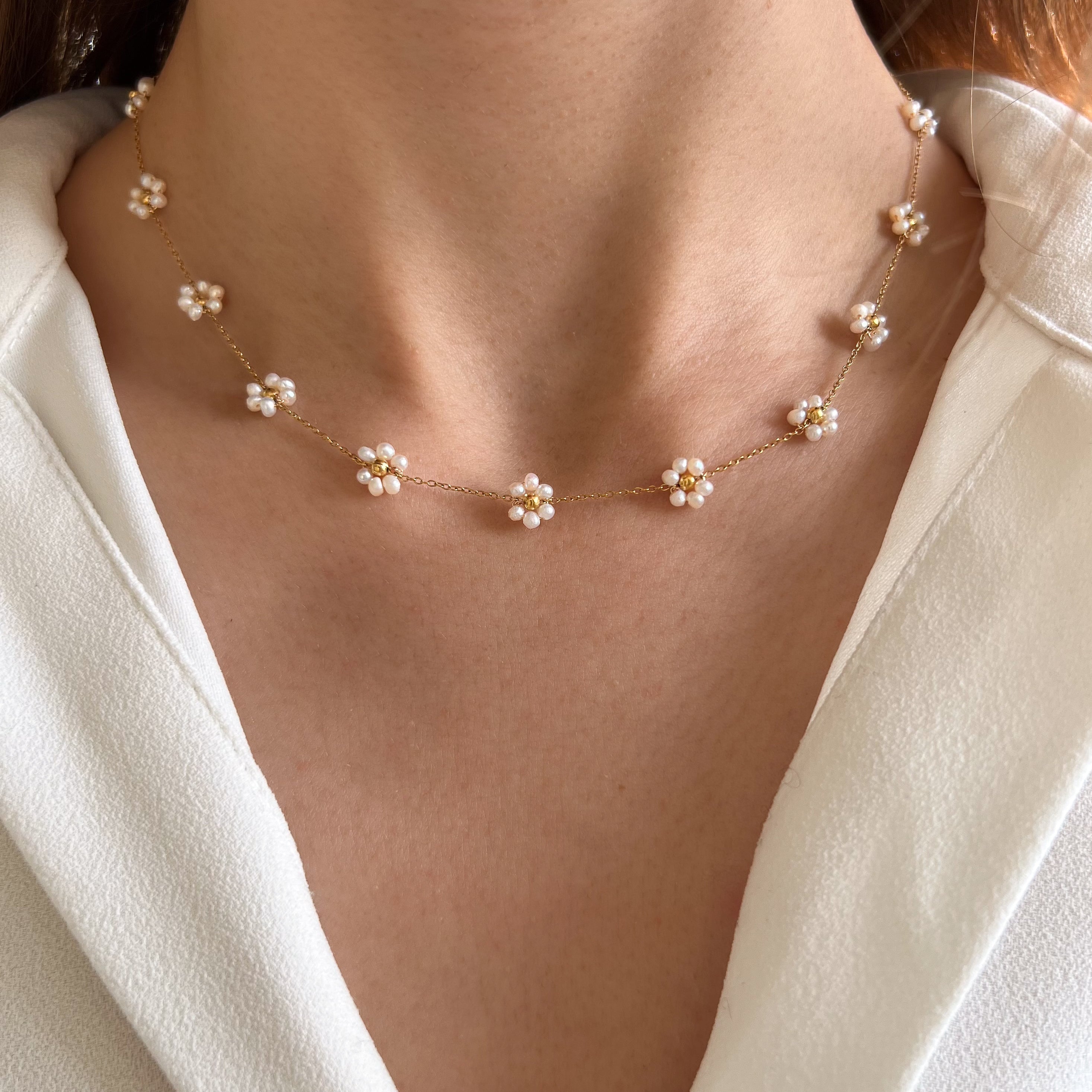 Collier Anna Blanc