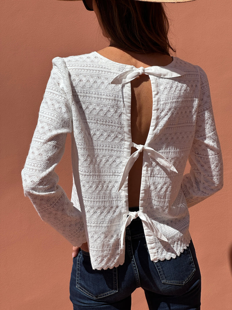 Blouse Joséphine - Blanc