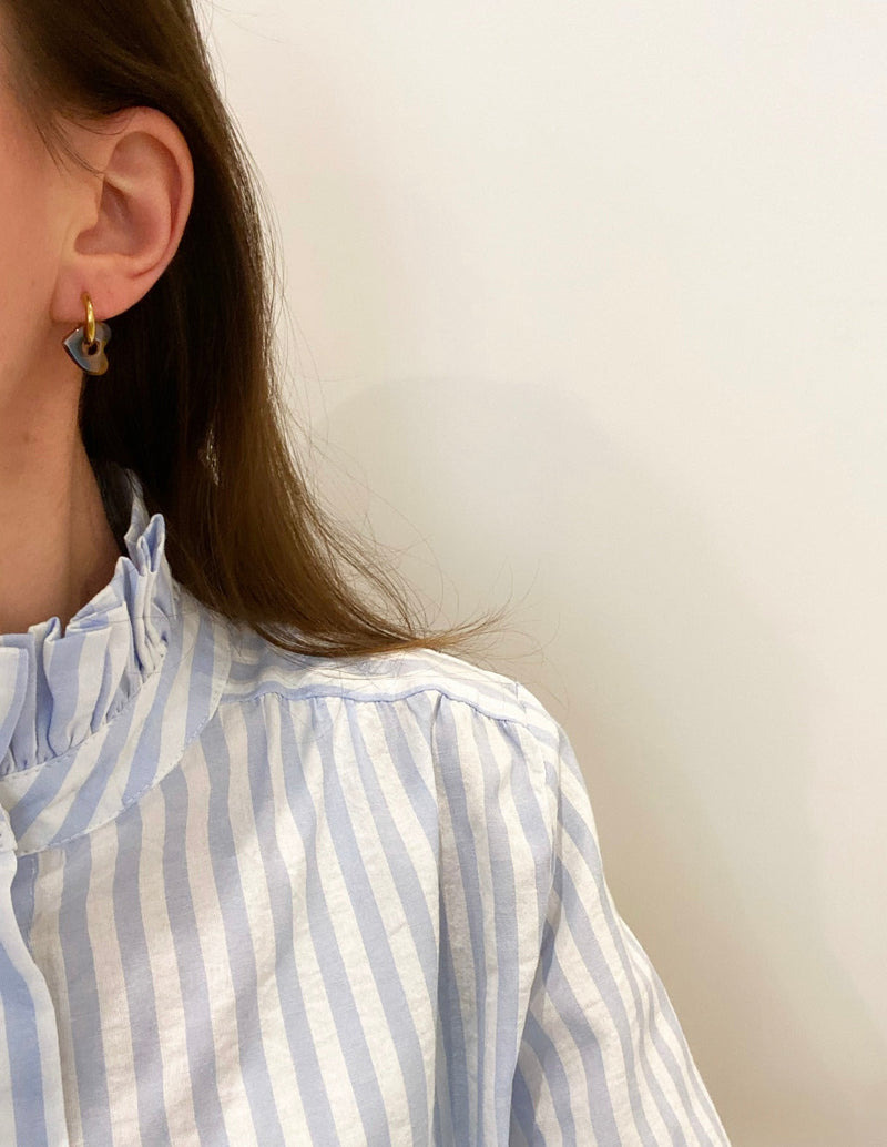 Nicole hoop earrings