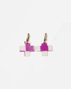 Boucles D'Oreilles Shibuya - Carreaux