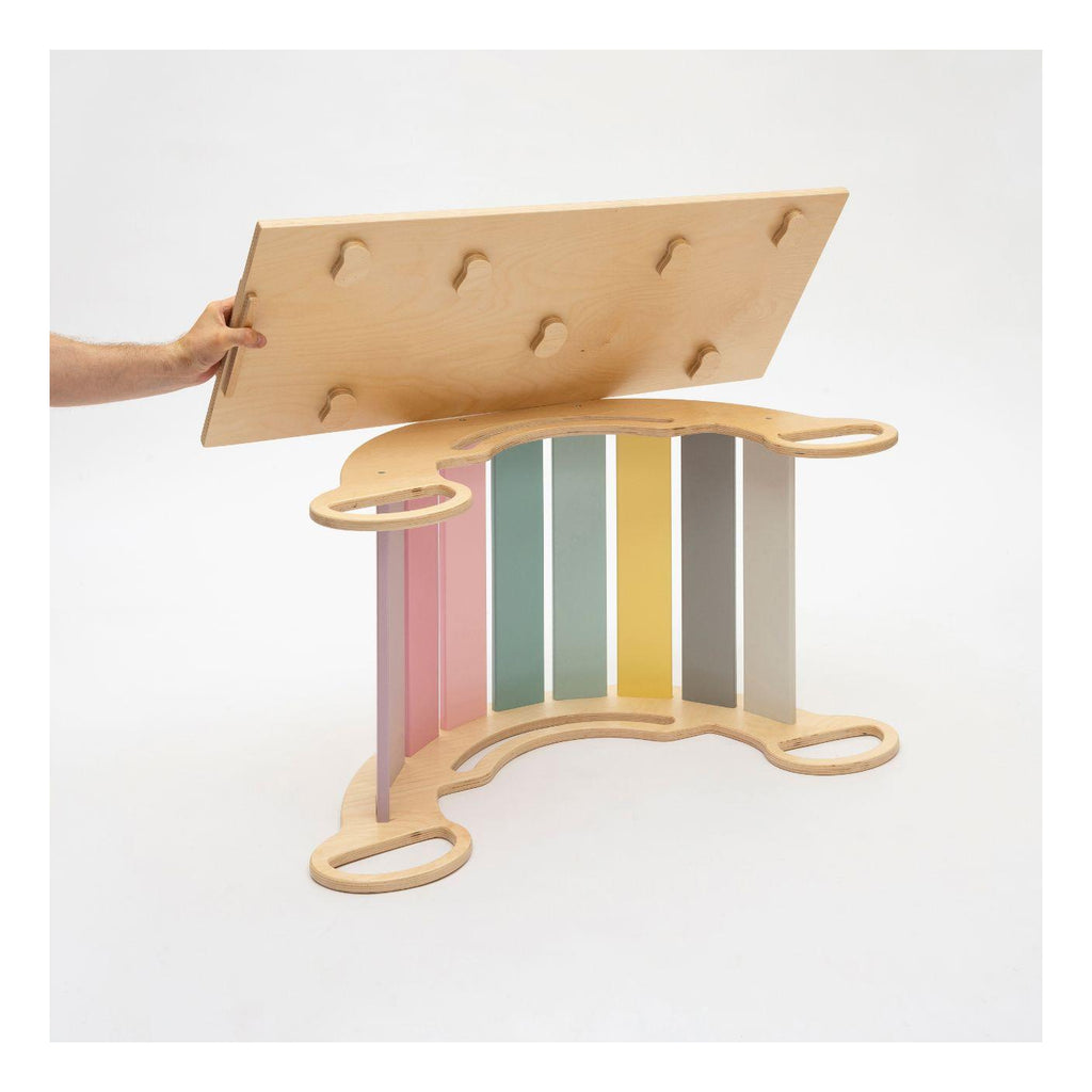 Rocker y tablero de doble cara
