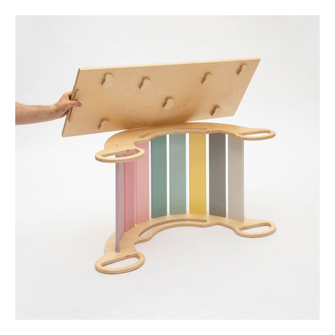 Rocker y tablero de doble cara