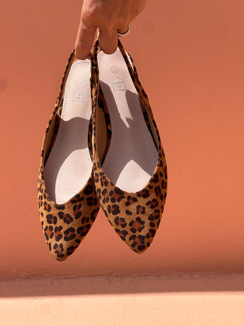 Slingback Charline - Leopard