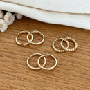 Maxi créoles "Zoé" plaqué or-Boucles d'oreilles-instants-plaisirs-Instants Plaisirs | Bijoux
