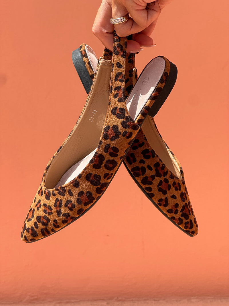 Slingback Charline - Leopard