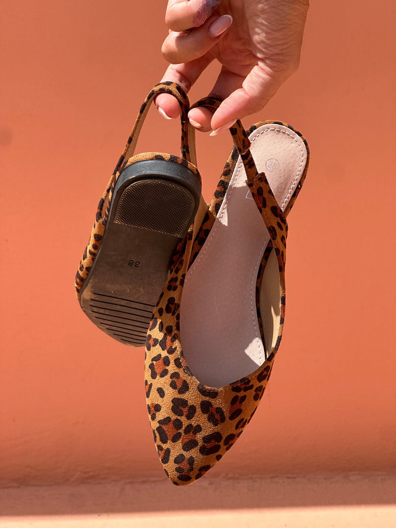 Slingback Charline - Leopard