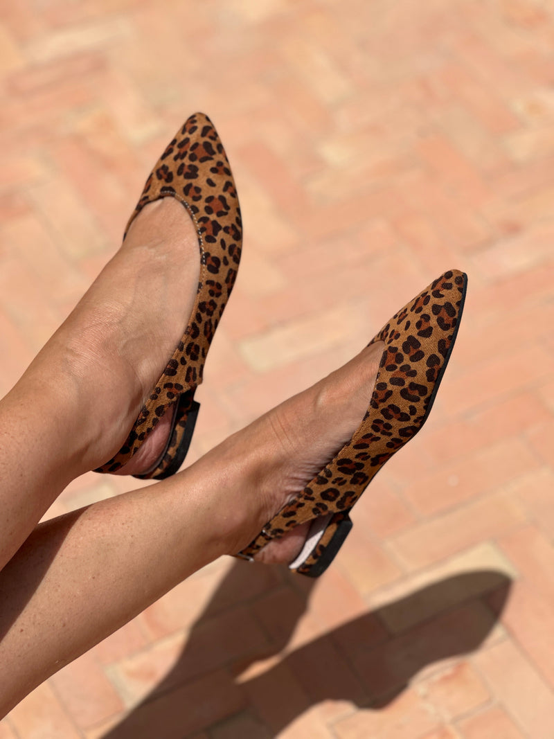 Slingback Charline - Leopard