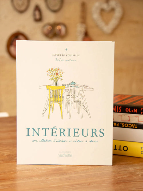 Intérieurs : Carnet De Coloriage - Zoé De Las Cases