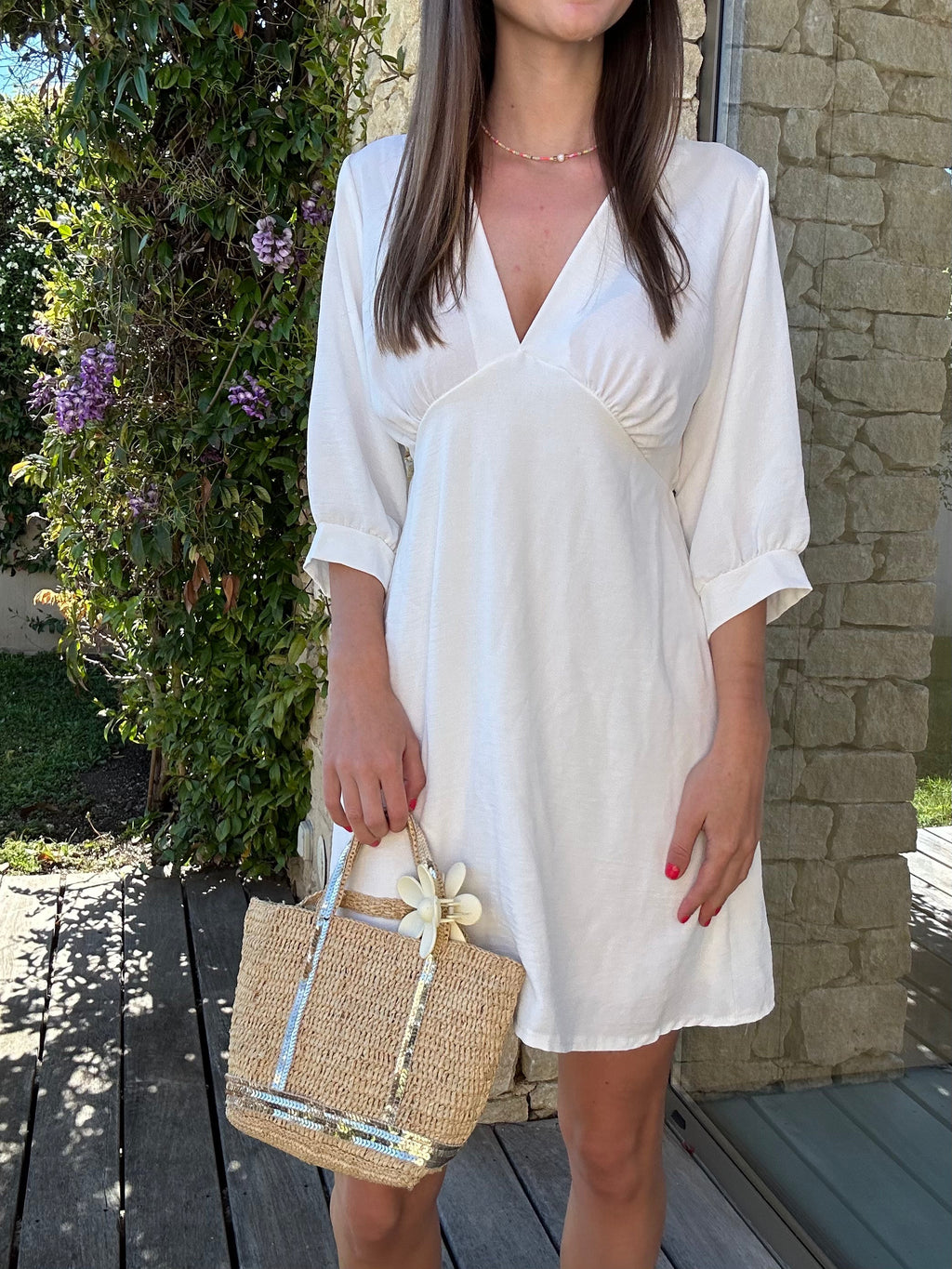 White Maloa Dress