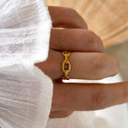 Anillo Rita - Acero