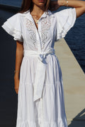 Camelia Dress - White