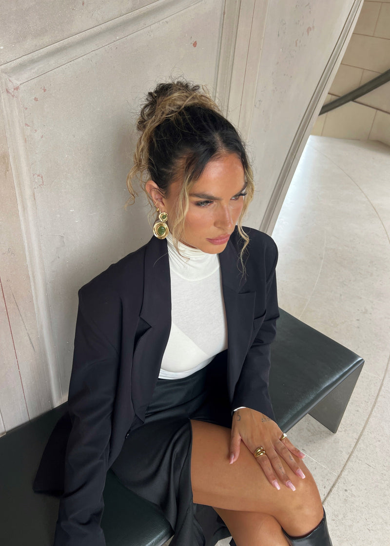 Body Belle Turtleneck - Off-White