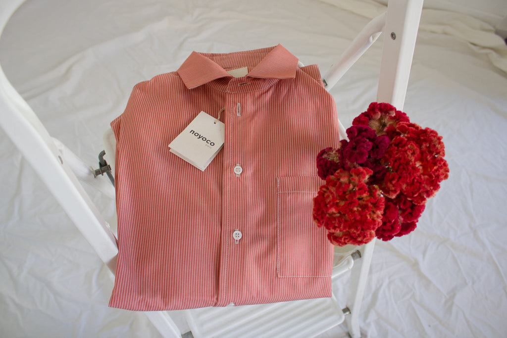 Chemise Fiji Rouge Rayée