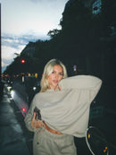 Pull Comfort Zone Crewneck - Taupe