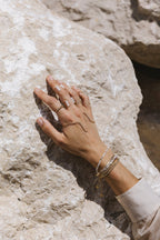 Grande Bague Sable - Perle De Culture