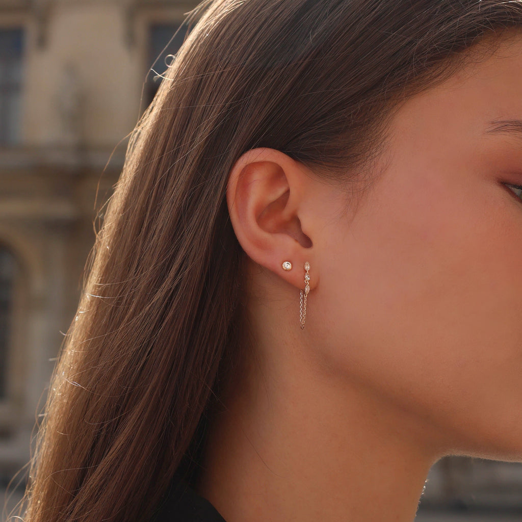 Boucles D'Oreilles Zircon