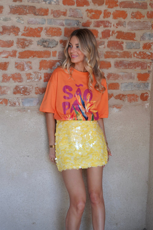 T-Shirt Sao Paulo Orange