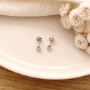 “Dani” silver earrings-Instants-Plaisirs-Earrings-0.2cm-Instants Plaisirs | Jewelry