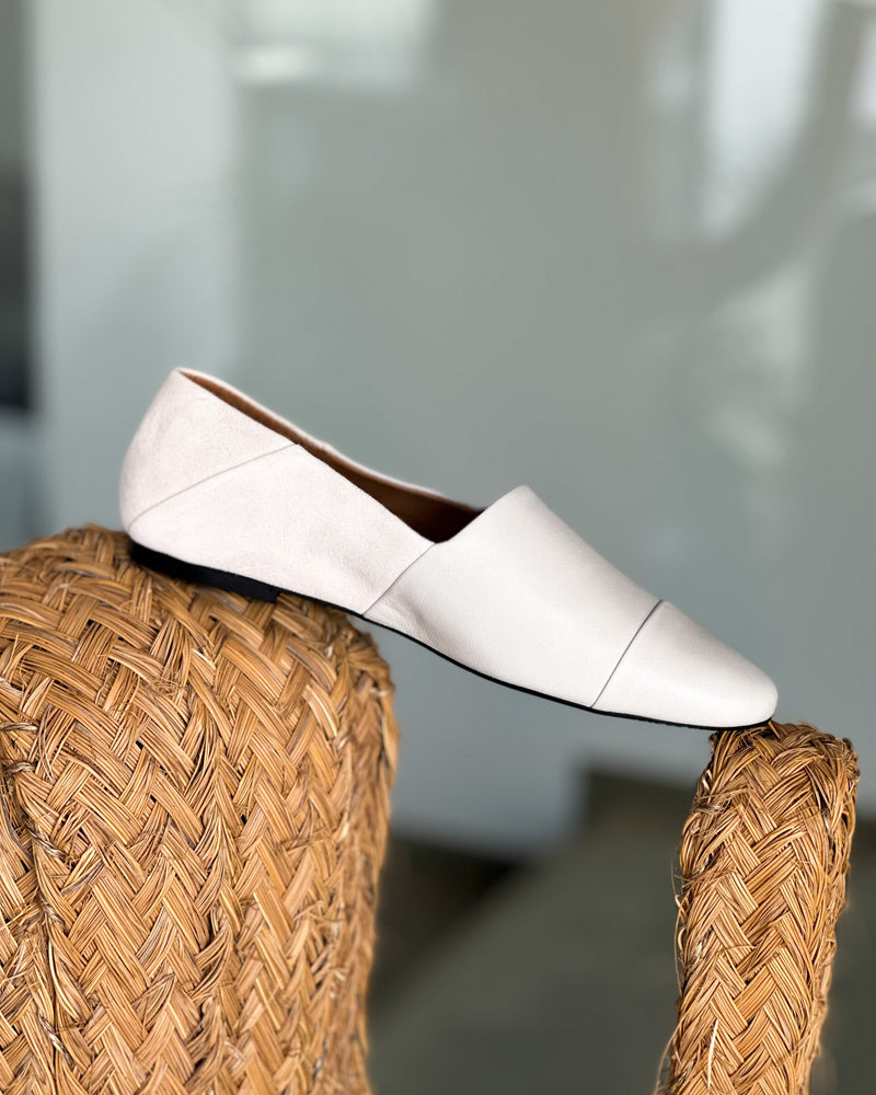 Cotton Slip-on Leather and Suede - Lachoix