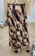 Gonna Lysandrella - Beige E Marrone