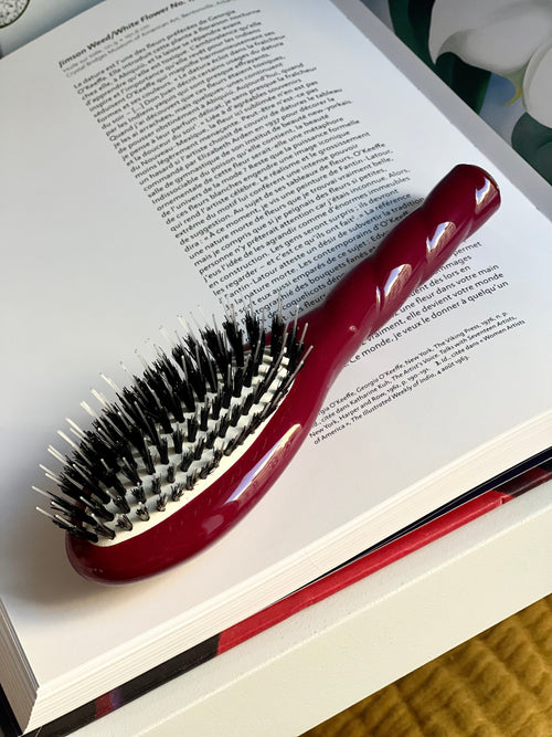 N.02 La Petite Brosse Démêlante & Soin L’Indispensable Rouge Cerise