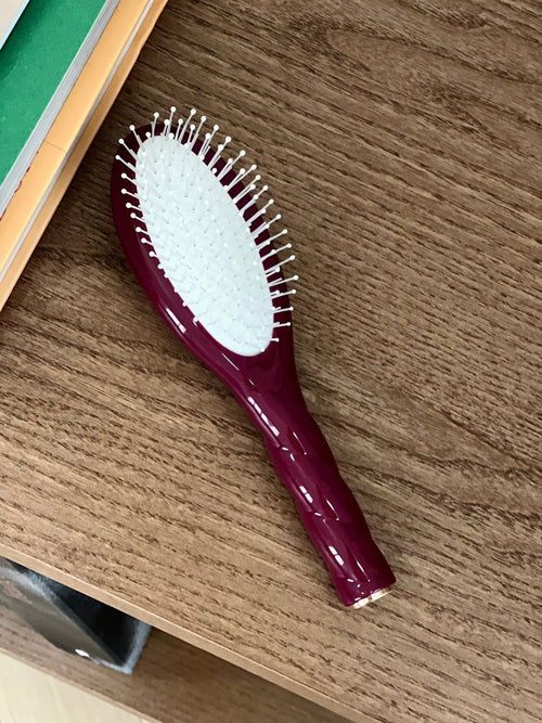 N.04 La Petite Brosse Démêlante & Massante La Miracle Rouge Cerise