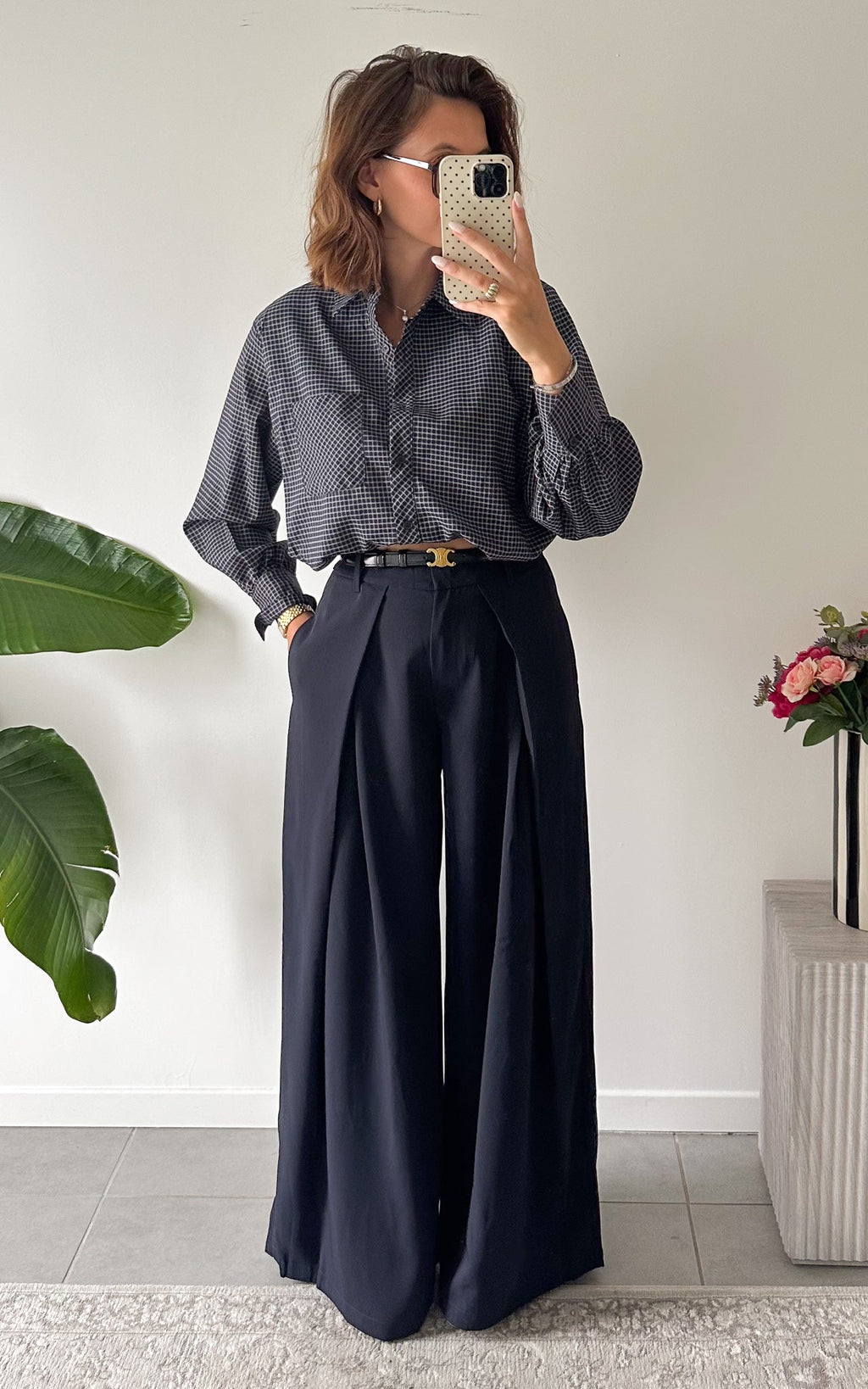 Pantaloni Almea - Blu Navy