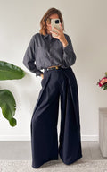 Pantaloni Almea - Blu Navy