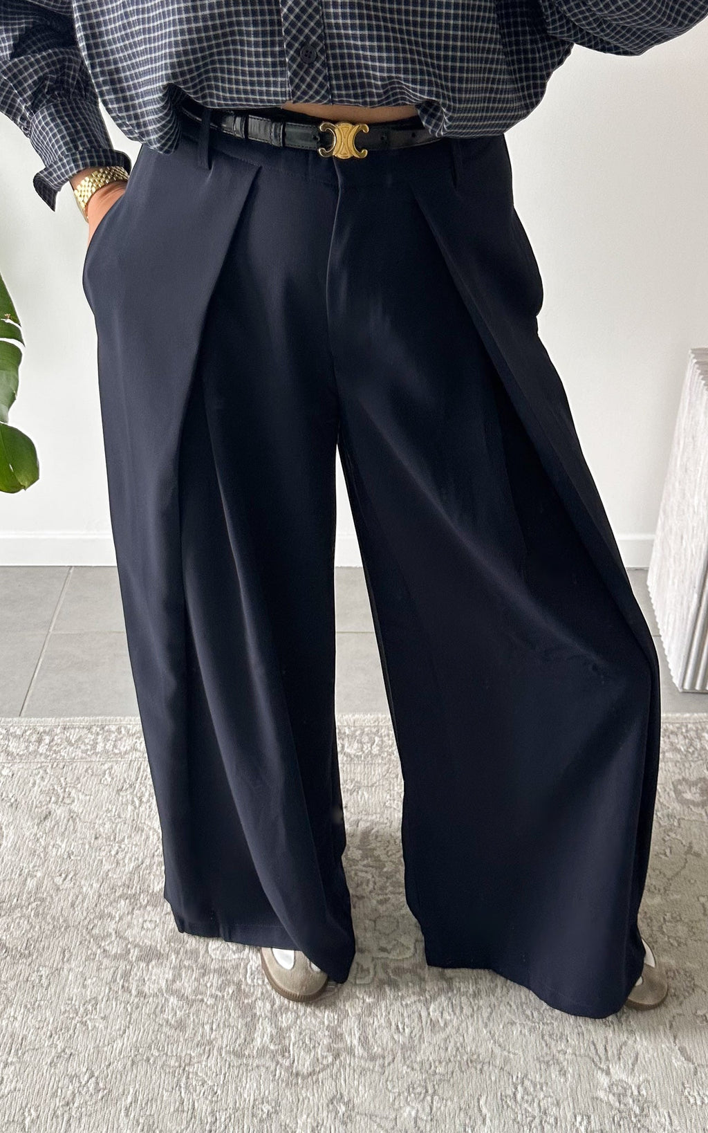Pantaloni Almea - Blu Navy