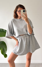 T-Shirt Billie - Grigio