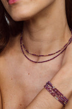 Collier Queen 40Cm - Rubis