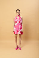 Robe Toni - Pink Boa
