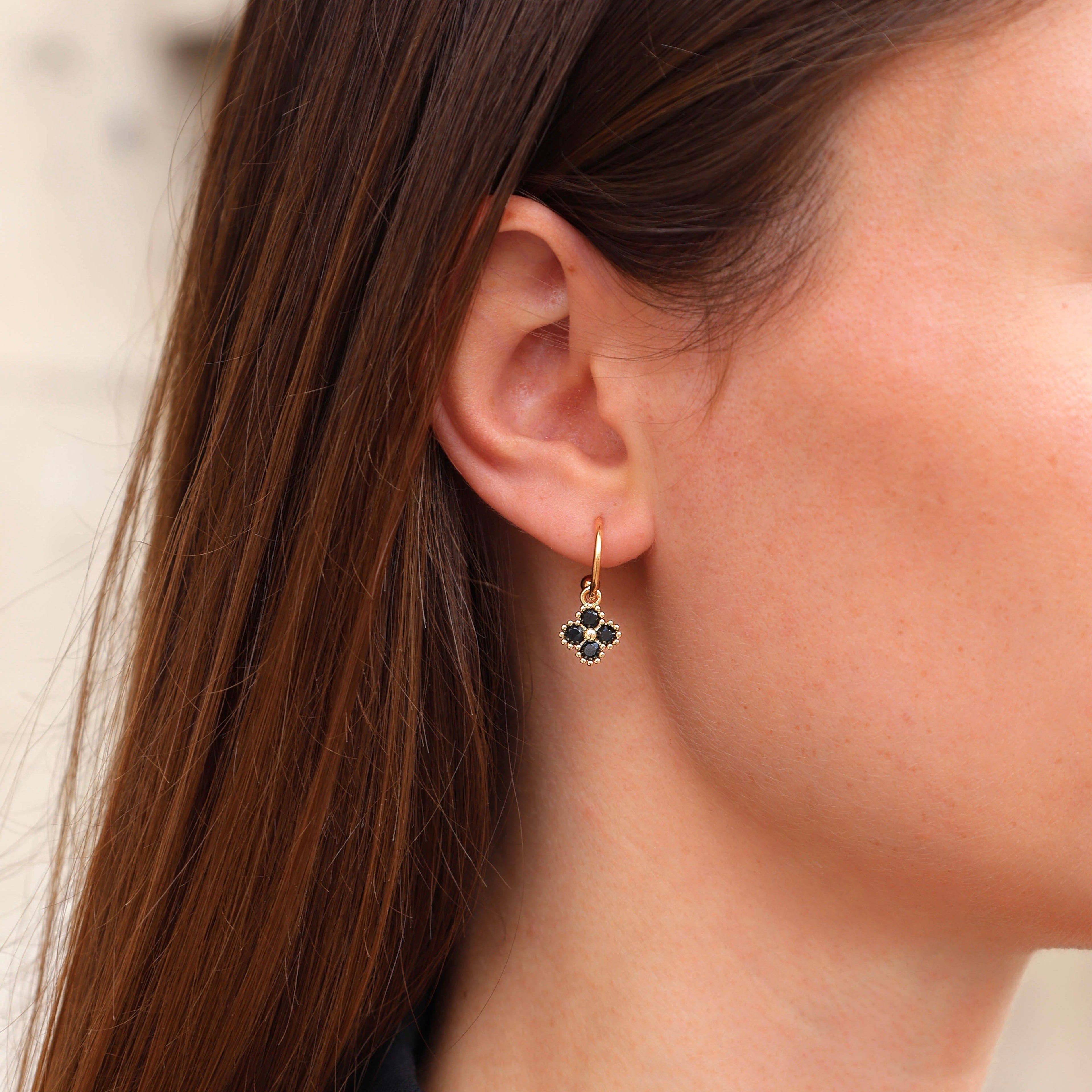 Boucles D'Oreilles Trèfle