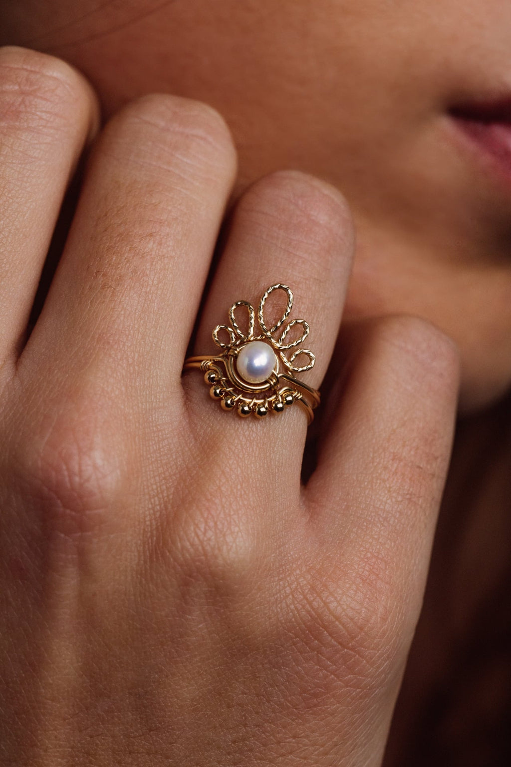 Bague Pétale Éclat